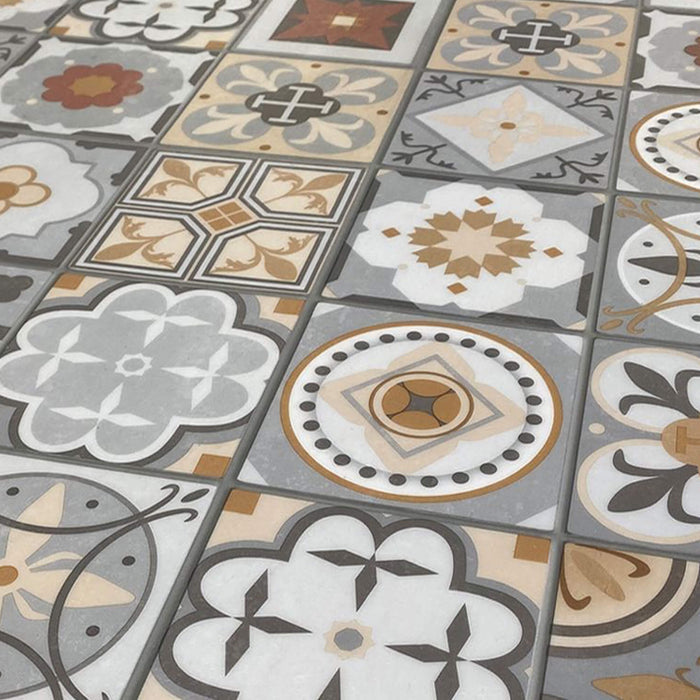 Close-up of a Victorianna Rigid LVT Floor Tile