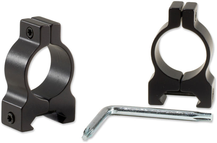 Weaver Style Scope Rings - Medium - Matte - 1 in.
