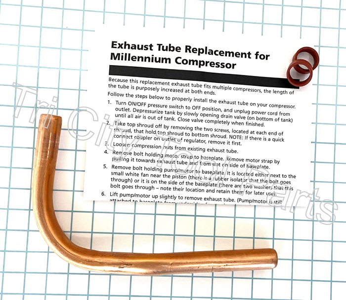 WL021899SJ Campbell Hausfeld Air Compressor Tube Kit