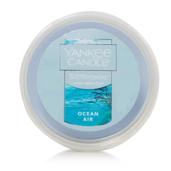 Yankee Candle Ocean Air Wax Melt with Fresh Coastal Breeze Scent for Home Fragrance