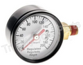 Z-D21924 Porter Cable / Craftsman Air Compressor Gauge 2"  200psi 1/8"  Offset Side Mount